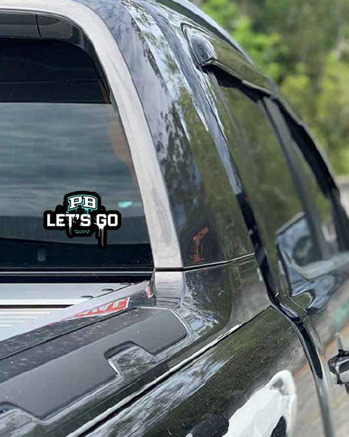 Let's Go Sticker